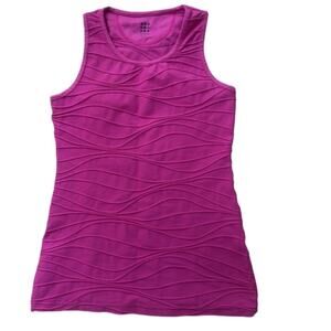 Title Nine Workout Tank Top Hot Pink Size XS Stretchy Gym Looks Athleisure
